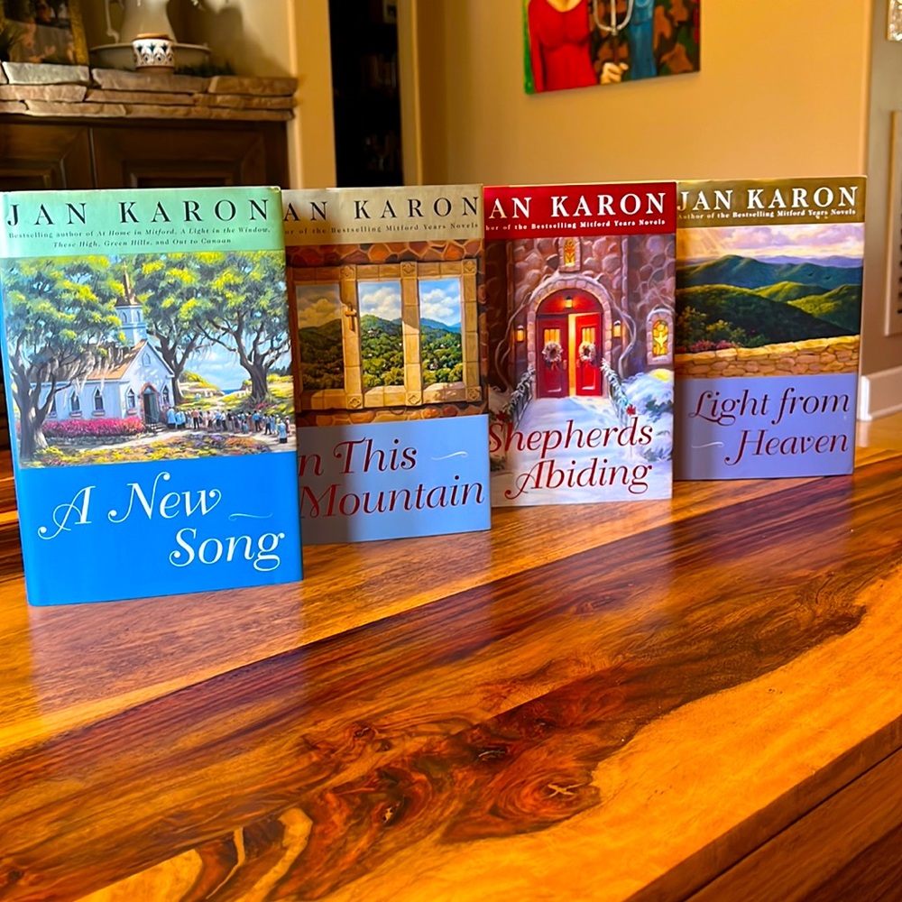 Jan Karon Mitford Series 4 Hardback Books